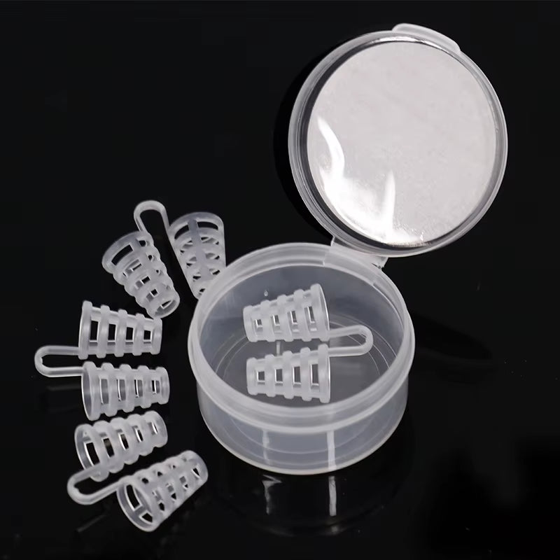 4/12PCS Silicone Nasal Dilator for Snoring Relief - Enhance Breathing and Improve Sleep Quality