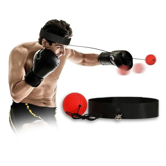 Boxing Magic Ball Reflex Speed Training with Headband Boxing Punching Balls Hand Eye Coordination Fitness Martial Arts Supplies
